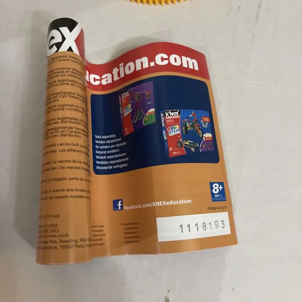 K'NEX Education STEM EXPLORATIONS: Gears Building Set Construction 143 Pieces